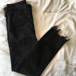 Abercrombie & Fitch High Rise Ankle Jeans